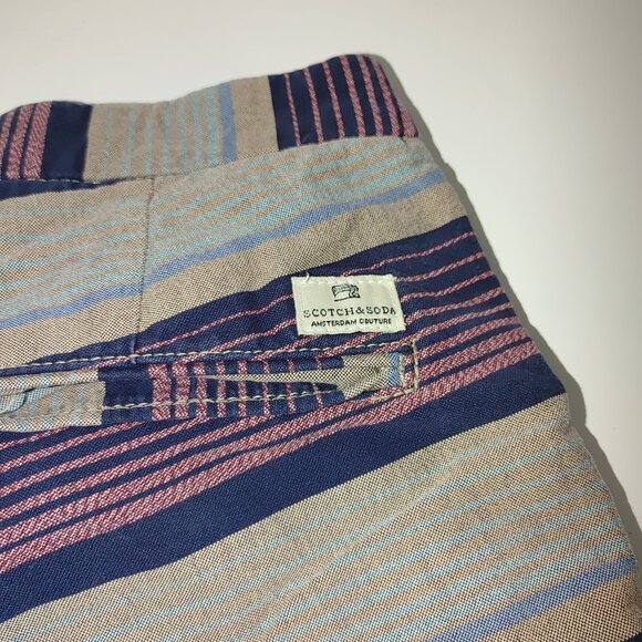 SCOTCH & SODA Men's Mid Rise Shorts Size 30 Pre-owned - Picture 4 of 6